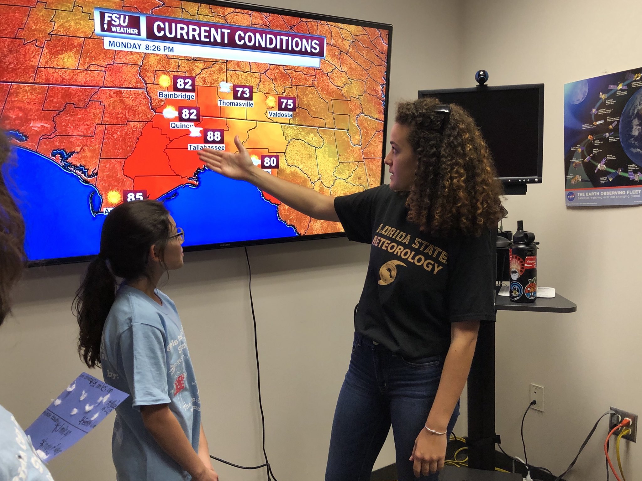 FSU Center for Ocean-Atmospheric Prediction Studies (COAPS) welcomed more than two dozen campers