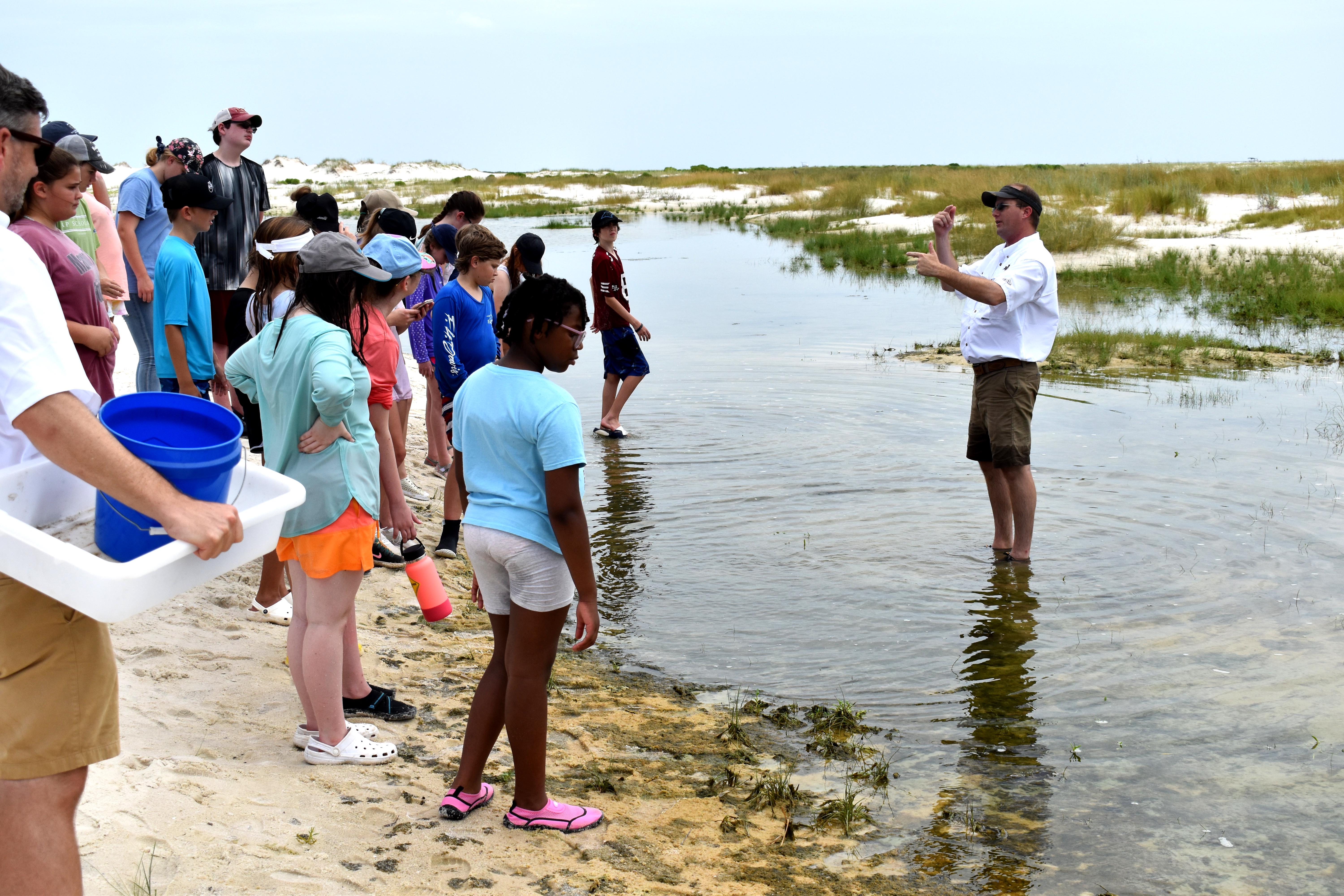 field trip covering general coastal and marine science